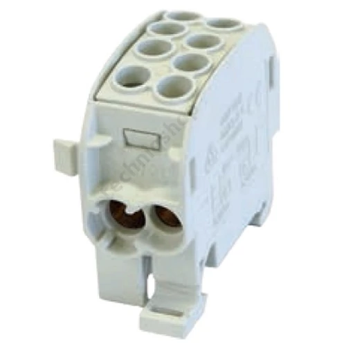 Fővezetéki leágazókapocs 202/125A Cu/Al ónozott szürke 2x35+2x25mm2 HLAK 35/25 L G LEIPOLD