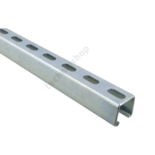 Profilsín 3m C-profil 41mmx 41mm szalaghorganyzott acél 1.5mm-va/anyag BIS RapidStrut WALRAVEN