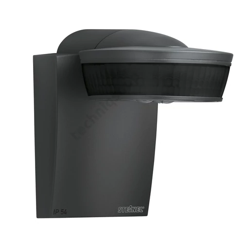 Mozgásérzékelő falra 300° PIR 40m-érzékelésátmérő 2500W 230V antracit IP54 sensIQ STEINEL