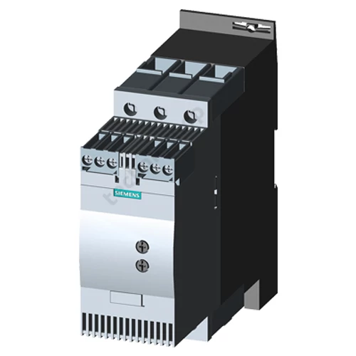 Lágyindító egyirányú 200-480V 30.0kW/400Vszabvány kapcsolás 63A 3RW Sirius SIEMENS