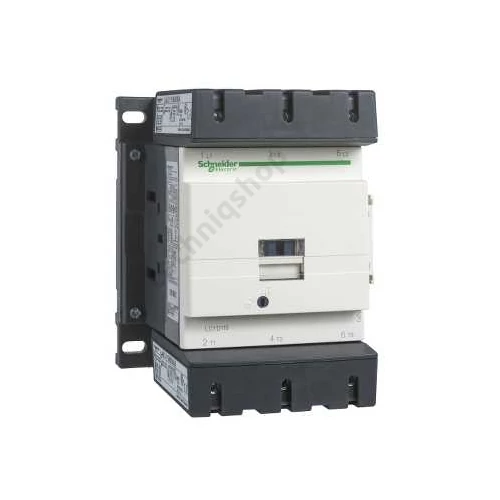 Kontaktor (mágneskapcsoló) 55kW/400VAC-3 3-Z 230VAC 1-z 1-ny csavaros TeSys LC1-D Schneider