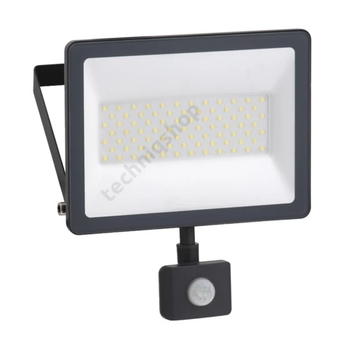 LED fényvető mozgásérzékelővel 1x 20W 230V AC 2000lm 4000K fekete-ház IP65 Mureva LED Schneider