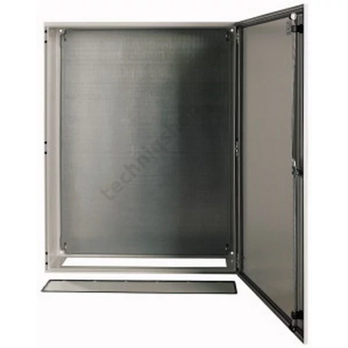 Szekrény fali sorolható acél szerelőlappal 1000mm 800mmx 300mmx IP66 szürke CS-108/300 EATON