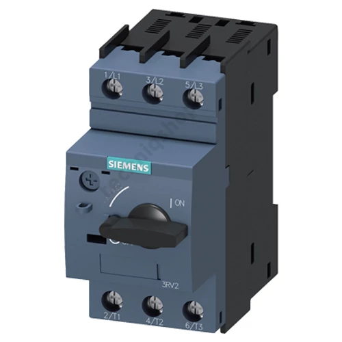 Motorvédő kapcsoló 3P 0.55-0.8A-hő 100kA fix mágneses csavaros SIRIUS SIEMENS