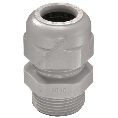 Tömszelence PG 7 műanyag világosszürke 3-6mm-kábelátmérőhöz SKV WISKA