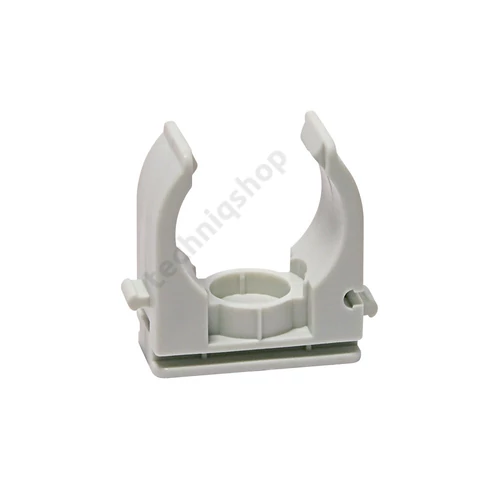 Csőbilincs szögbelövős UV-álló 32mm-csőátmérőhöz műanyag 1db csőhöz fehér sorolható CELO