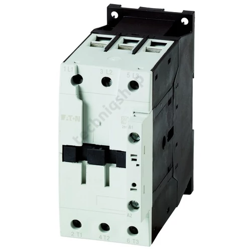 Kontaktor (mágneskapcsoló) 30kW/400VAC-3 3-Z 24-27VDC csavaros 98A/AC-1/400V DILM65 EATON