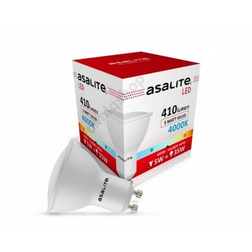 Ledes izzó 230V GU10 3W 4000K 120° Asalite 250lm