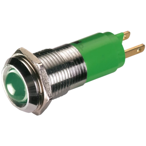 LED Xled zöld 24V DC 20mA M10 IP65 Murre.