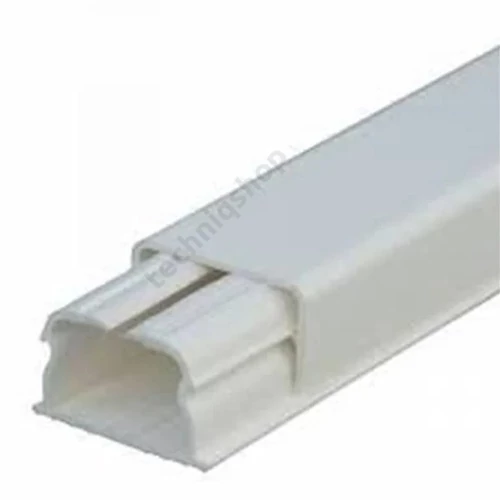 Vezetékcsatorna műanyag 20mm x 12.5mm 2100mm x fényesfehér kezeletlen DLP LEGRAND