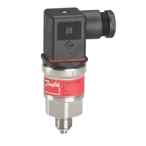 Nyomástávadó 0...6bar G1/4" Pg9-11 4-20mA -40-85°C MBS3000 Danfoss