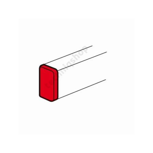 Parapetcsatorna végzáró 105x65-csatornához szimmetrikus 105mm x 65mm kezeletlen DLP LEGRAND