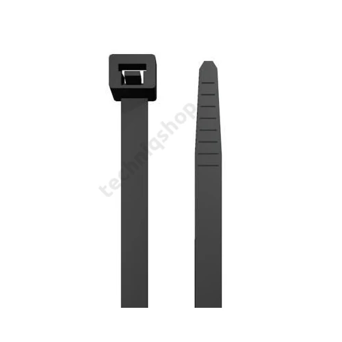 Kötegelő 290mm x 3.6mm fekete műanyag 80mm-max.kötegátmérő CB 290/3.5 BLACK Weidmüller