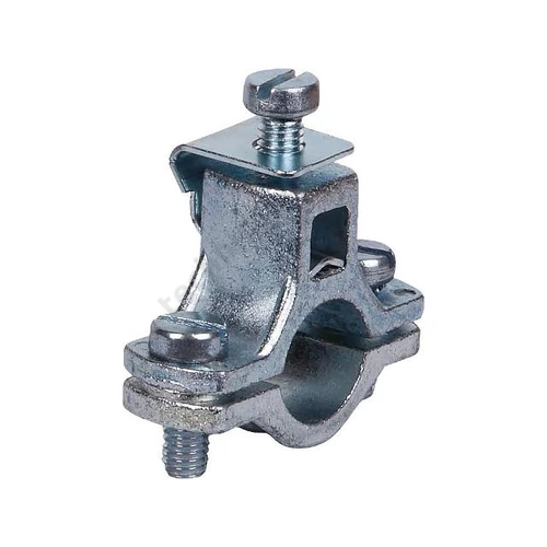 Földelő csőbilincs 1 1/4" cink 1/4 " D 1/4 Pollmann