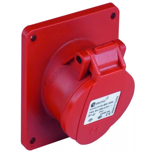 Dafb 164 dugalj 16A 5P tp tp. electric ferde IP44 83*90mm