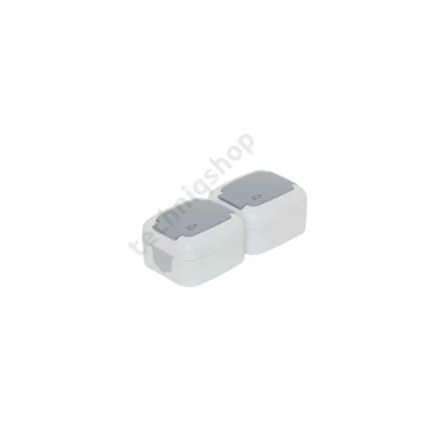 Tp electric 2*2+f dugalj /vizszint/220Vszürke IP54
