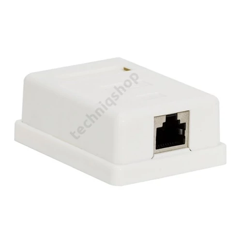 Telefon aljzat fali 8P UTP CAT.5 egyes
