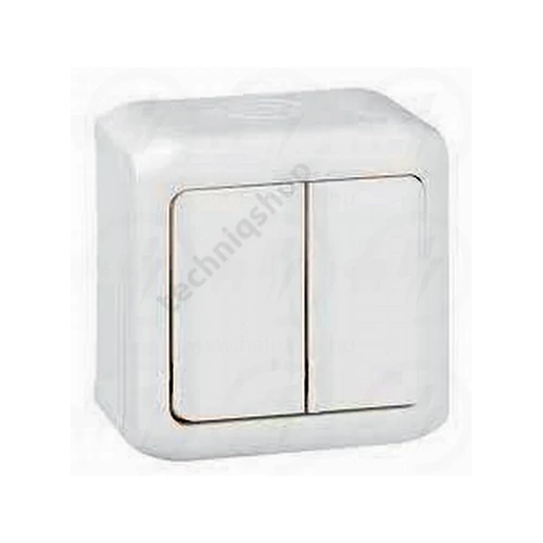 Nepteo 106+6 kapcsoló fehér IP44