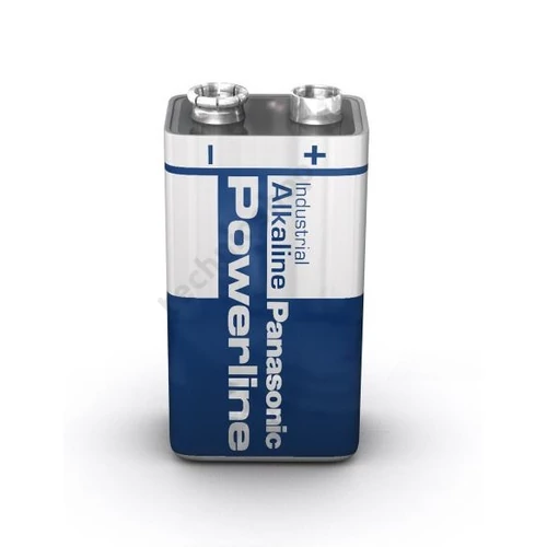 9V elem Panasonic Powerline alkáli 6LR61 A/B