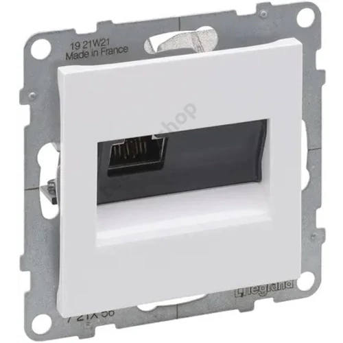 Suno adatcsatlakozó dugalj UTP RJ45 8(8) Cat6 fehér LEGRAND