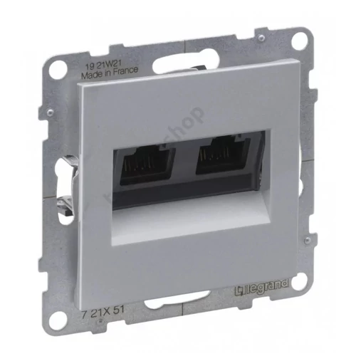 Suno adatcsatlakozó dugalj UTP RJ45 8(8) Cat5e alumínium LEGRAND