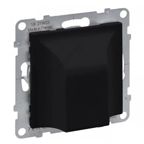 Suno kábelkivezető 3x2.5mm2 süllyesztett csavaros műanyag fekete IP20 LEGRAND