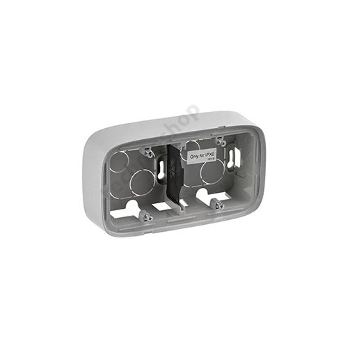 Valena ALLURE kiemelőkeret 2-es aluminium