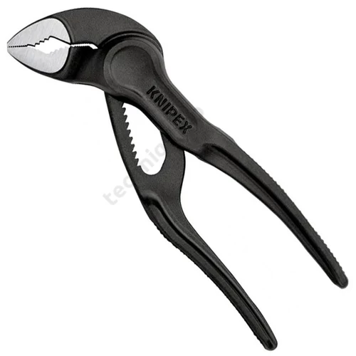Vízpumpafogó 60HRC 24mm kulcsnyílás 28mm-max. átfogás 11-poz. állítható 100mm Cobra KNIPEX