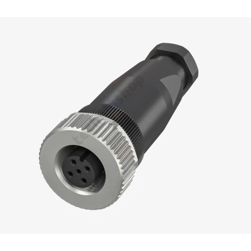 Köralakú ipari csatlakozó anya lengő 5-pólusú hüvely 4A 125V M435-0000-1A-000-41X575-000 Balluff