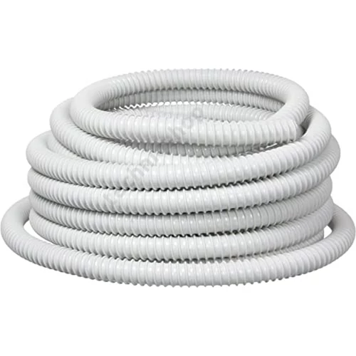 Gégecső spirális 30m 16mm-átmérő PVC szürke UV-álló 320N nyomásálló ELETTROCANALI