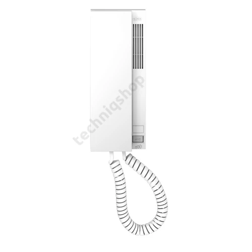 Kaputelefon lakáskészülék audio digitális 2vezeték 1gomb kaputelefon (kétirányú) fali fehér ACO