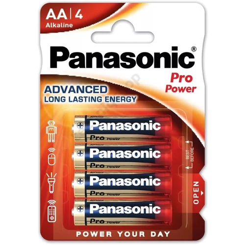 Ceruza elem AA MN1500 1,5V Panasonic Pro Power alkáli B4