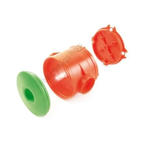 Betondoboz GDG 71mm-es 1-es kerek Univolt