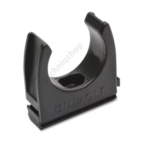 Univolt CL 25 Csőbilincs MÜII 25mm-csőátmérőhöz műanyag 1db csőhöz fekete sorolható 082216 Dietzel