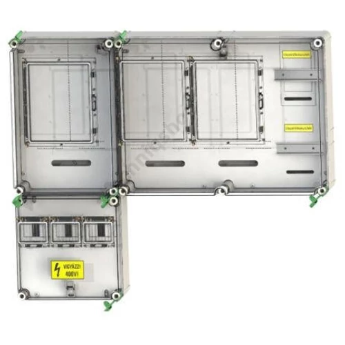 PVT 7590 Á-V-Hv Fm-SZ egymérős M63.80A, V32A és Hv32A mérés, szabadvezetékes, felületre sz.