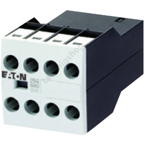 Segédérintkező blokk kontaktorhoz előlapra rádugható 2-z 2-ny 4A/AC15/230V DILA-XHI22 EATON