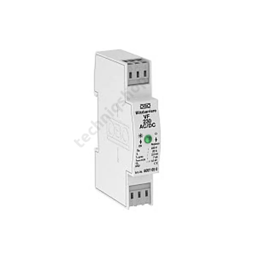 Túlfeszültség-levezető 1P 230V/AC 230V/DC 20A 2.5kA(L-N) 7kA(L+N-PE) VF230-AC/DC OBO-BETTERMANN