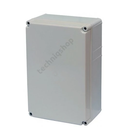 Üres szekrény átlátszatlan fedéllel műanyag 450mmx 300mmx 170mm IP65 PVT 3045 - NÁF Csatári Plast